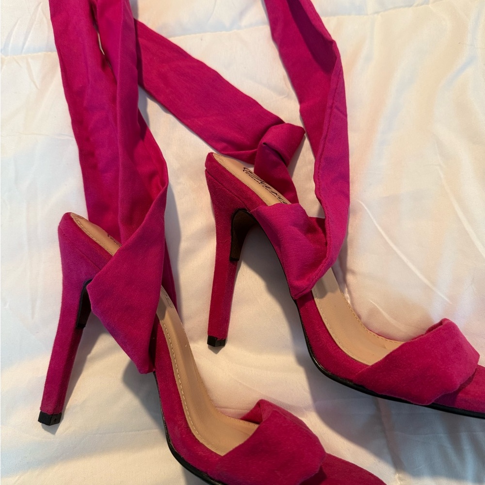 Elegant Pink Stiletto Heels